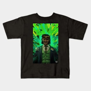 President Loki Digital Fanart Kids T-Shirt